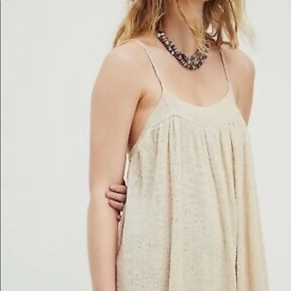 New Free People Under The Stars Terry sweater midi dress size XS - Picture 2 of 4